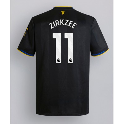 Manchester United Joshua Zirkzee #11 Rezervni Dres 2025-26 Kratak Rukav Manchester United Joshua Zirkzee #11 Rezervni Dres 2025-26 Kratak Rukav